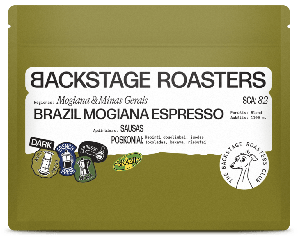 BRAZIL, MOGIANA espresso