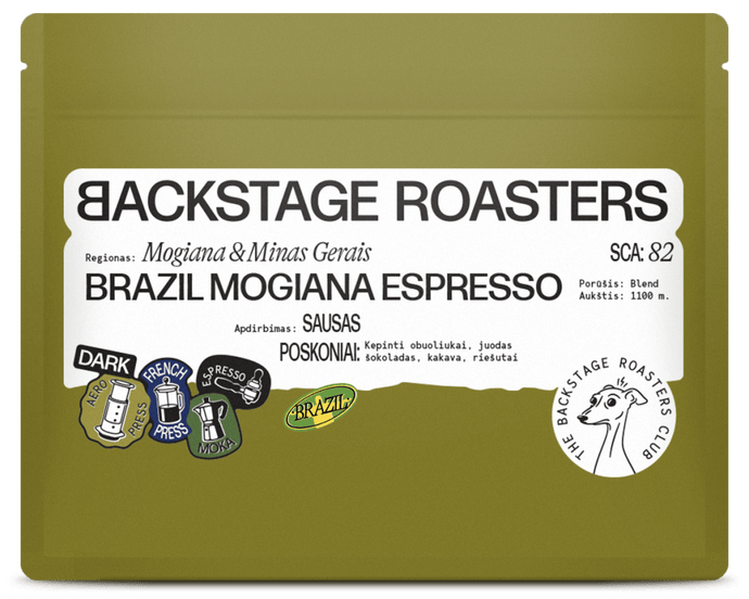 BRAZIL, MOGIANA espresso