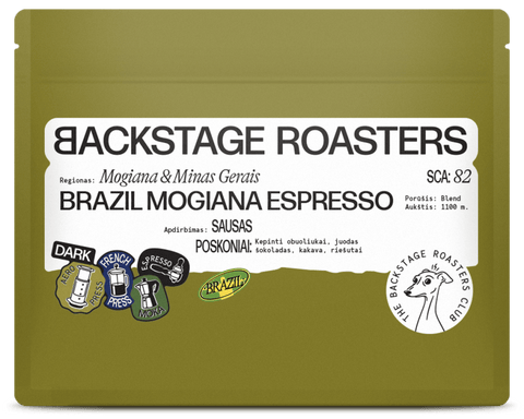 BRAZIL, MOGIANA espresso