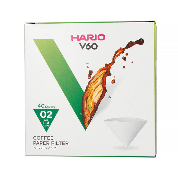 V60 filtrai, 40 vnt.